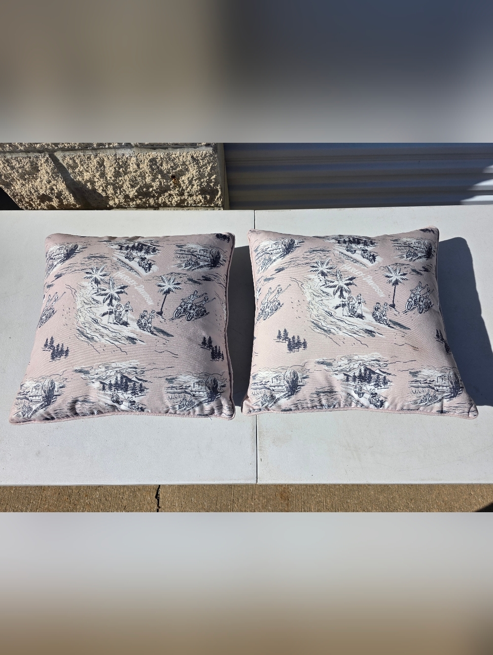 Harley Davidson Throw Pillows